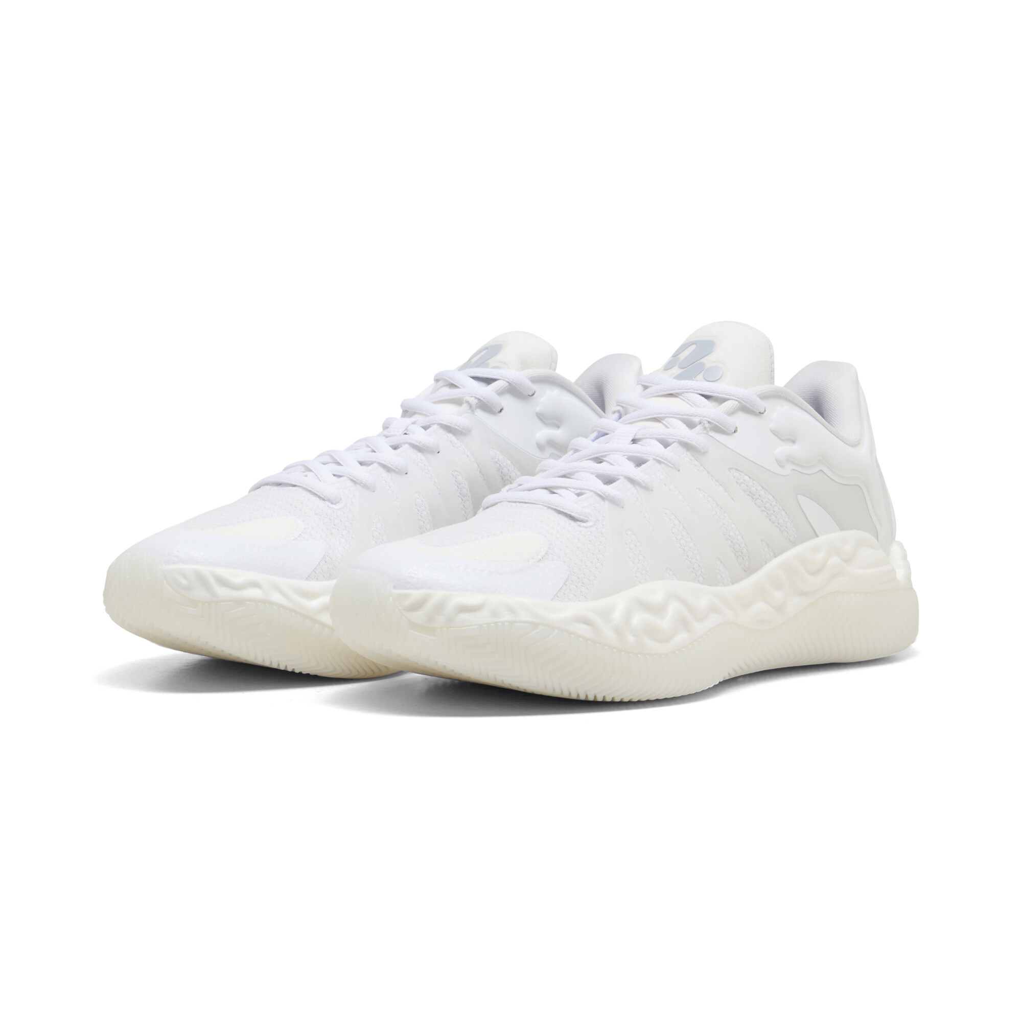 PUMA Hali 1 Low Basketballschuhe Unisex, Accessoires, Weiß, 44.5