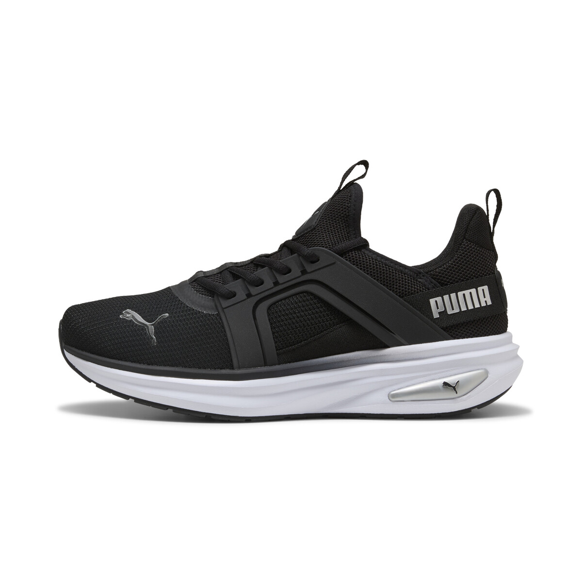 SOFTRIDE Enzo 6 Sneakers Unisex in Black/White Silver by PUMA, UK 10
