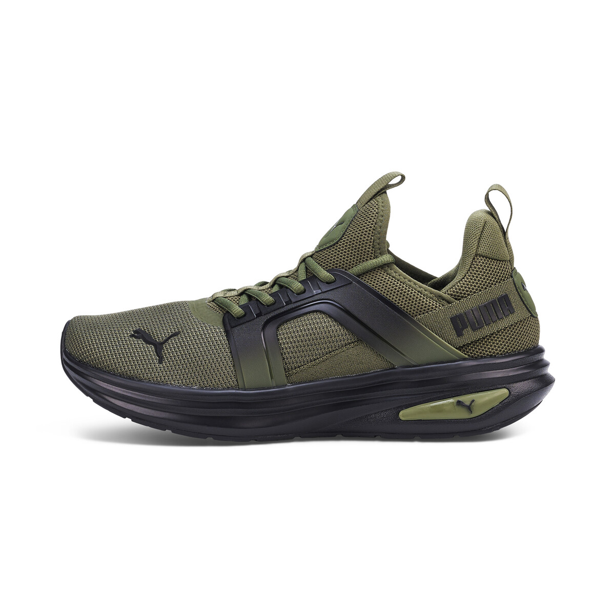 SOFTRIDE Enzo 6 Sneakers Unisex in Moss Veil/Black by PUMA, UK 8