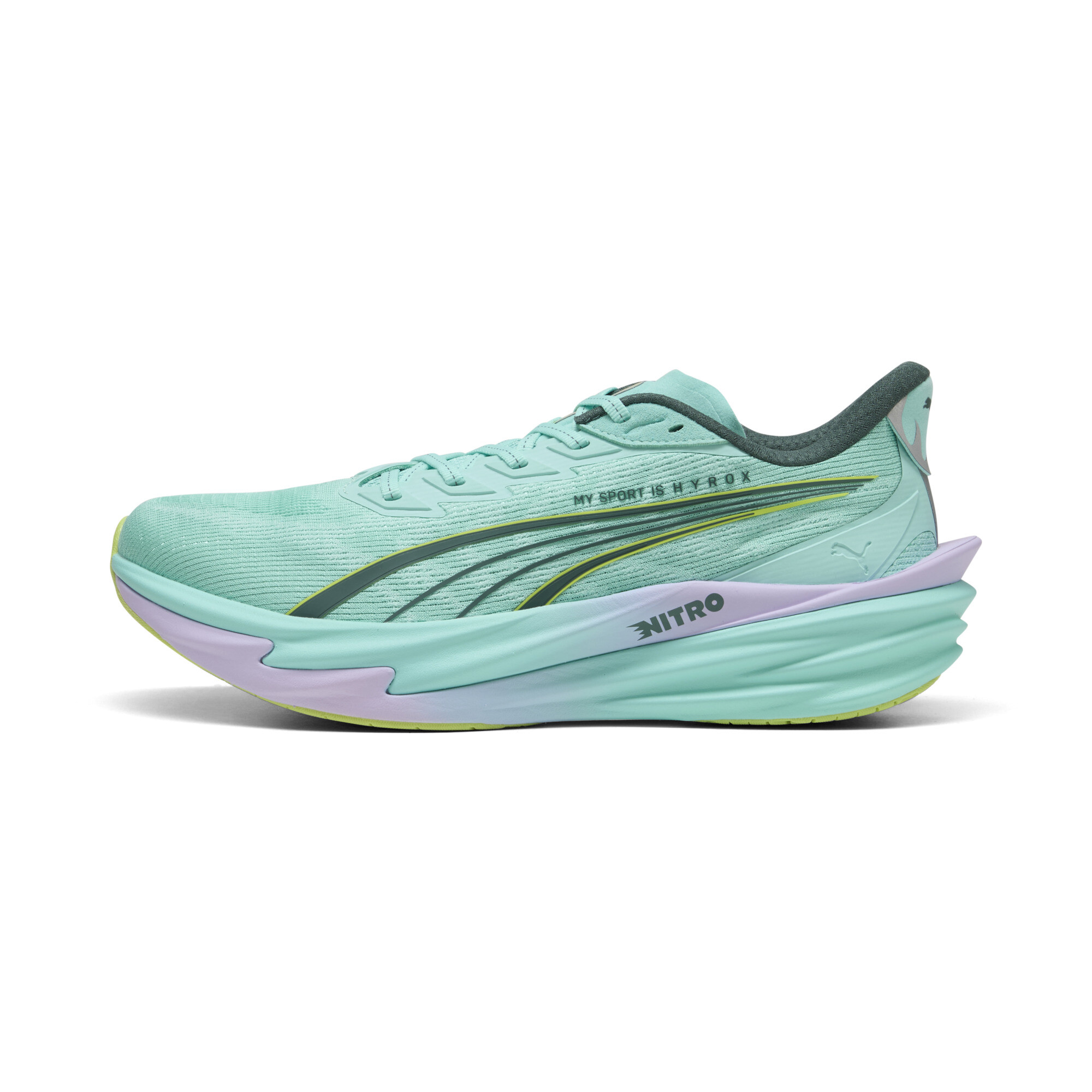 28cm 新品 定価 PUMA HYROX DEVIATE NITRO 4 Кросівки PUMA x HYROX Deviate NITRO™ 4 Shoes Men | Колір: Зелений