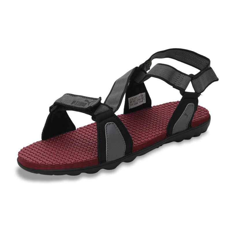 

Men's PUMA Jordy Sandals, Black/red