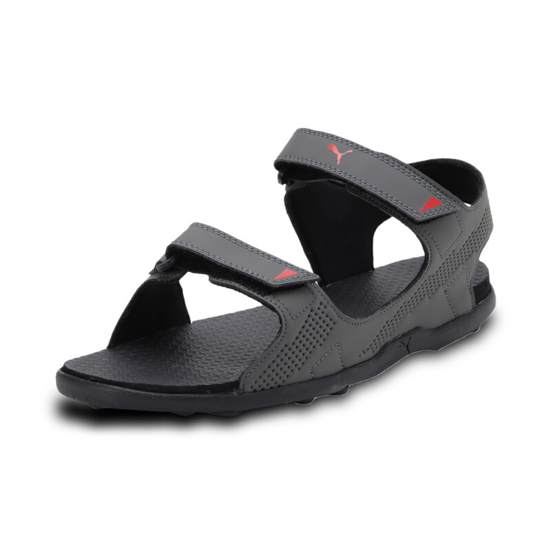 

Men's PUMA Shire Sandals, Black/red