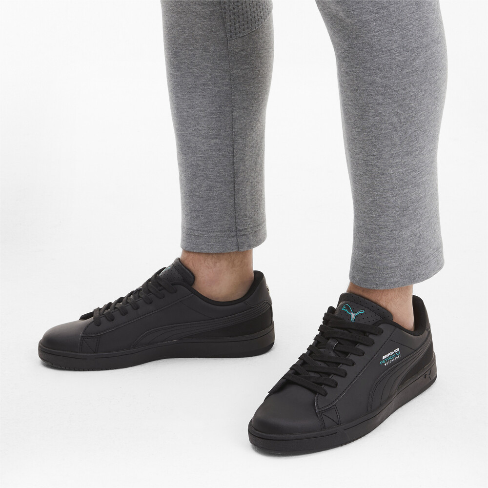 

PUMA - Кеды MAPM Court Breaker Derby – Black-Black-Spectra Green –, Черный