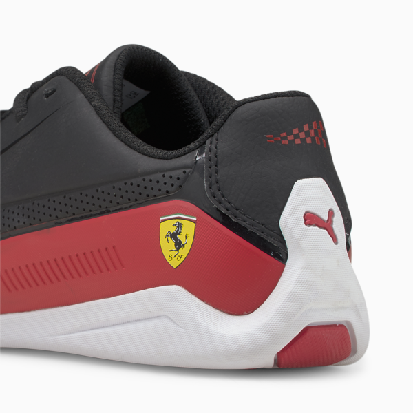 Scuderia Ferrari Drift Cat 8 Youth Trainers, Puma Black-Rosso Corsa, large-ZAF