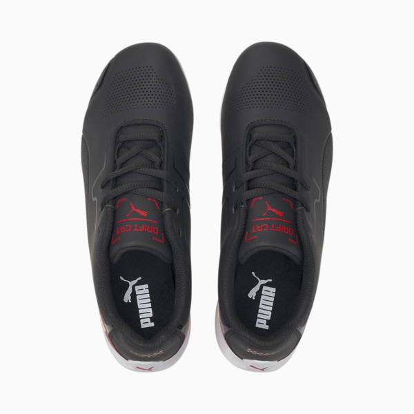 Scuderia Ferrari Drift Cat 8 Youth Trainers, Puma Black-Rosso Corsa, large-ZAF