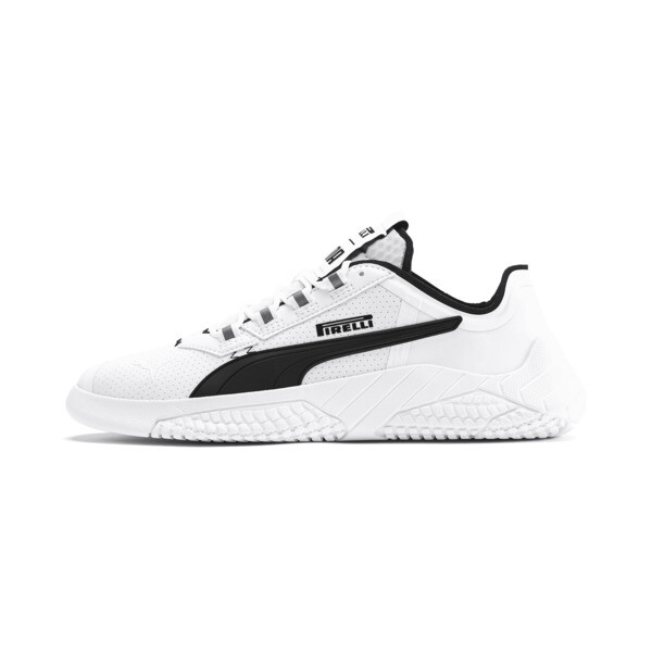 PUMA Replicat-X Pirelli Motorsport Shoes in Pale Black/Pale White - 339998_03