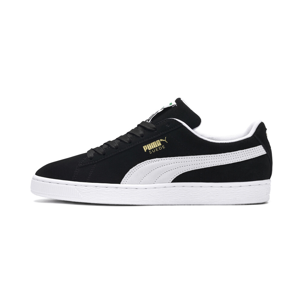 black puma sneakers