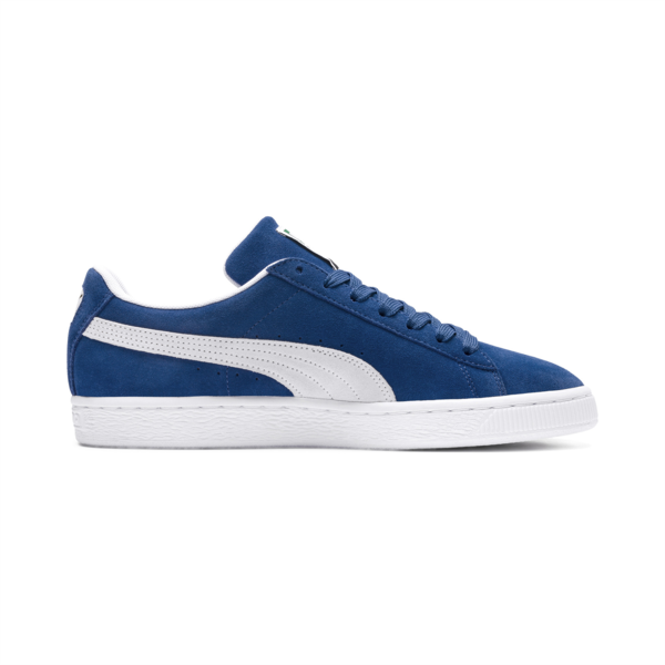 Suede Classic+ Trainers, olympian blue-white, large-ZAF