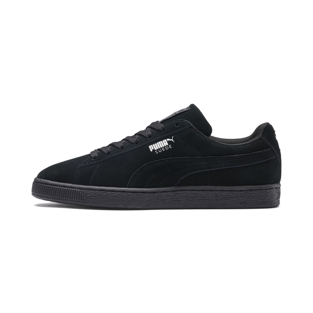 puma suede all black
