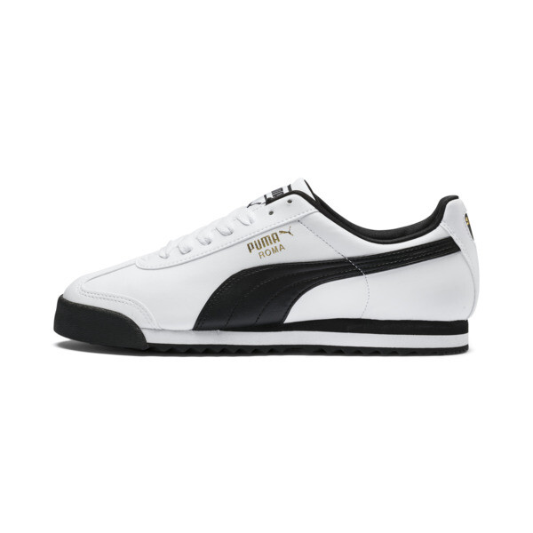 Basket Roma Basic, Blanc/Noir, Taille 35.5 | PUMA