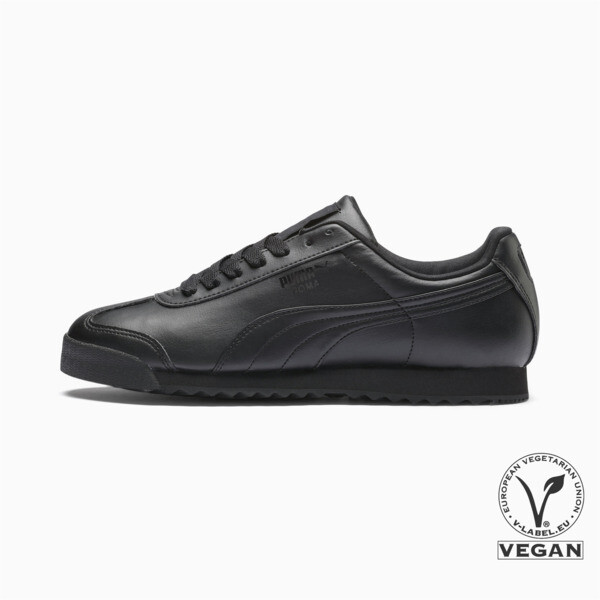 Puma Roma Basic Sneakers In Black-black