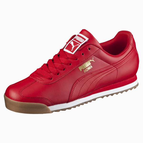 Roma Basic Trainers, Barbados Cherry-Puma White, large-MEX