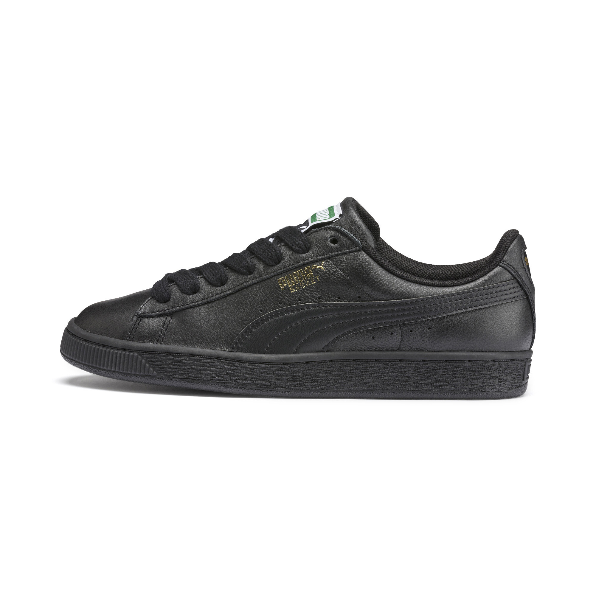 puma basket classic netted trainers