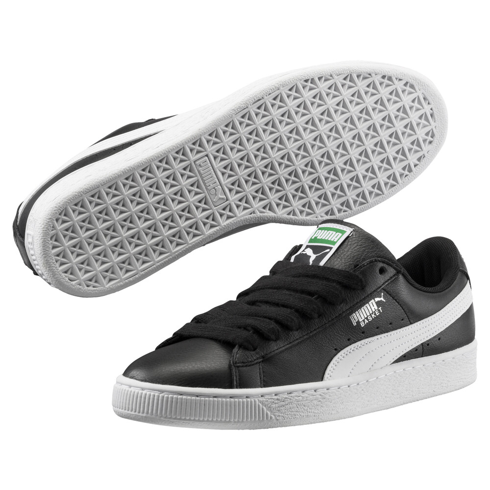 tênis couro puma basket classic lfs branco