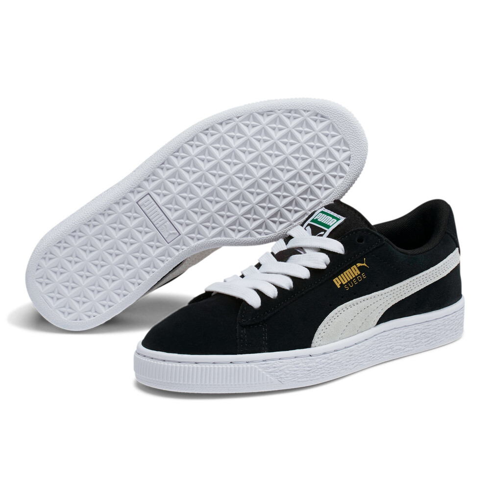 Zapatillas Suede Jr Negro Puma