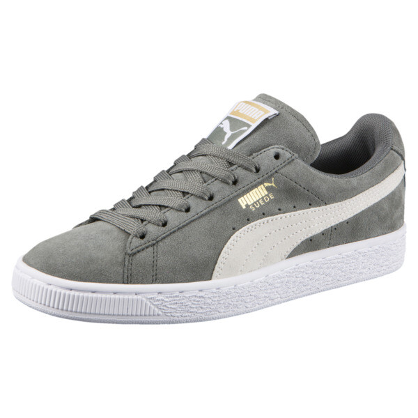 PUMA Suede Classic Women's Sneakers in Agave Green/Whisper White - 355462_48