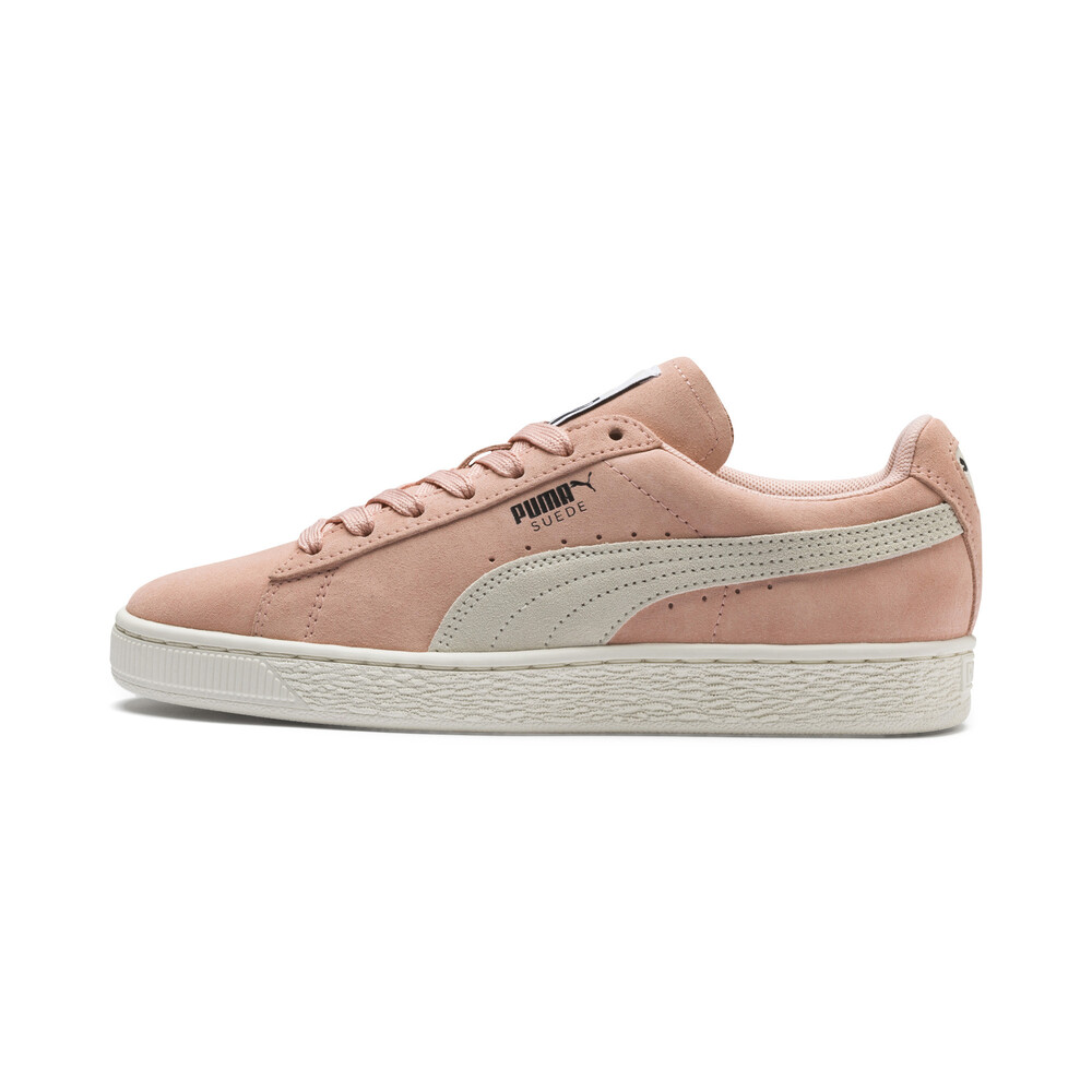 all pink suede pumas