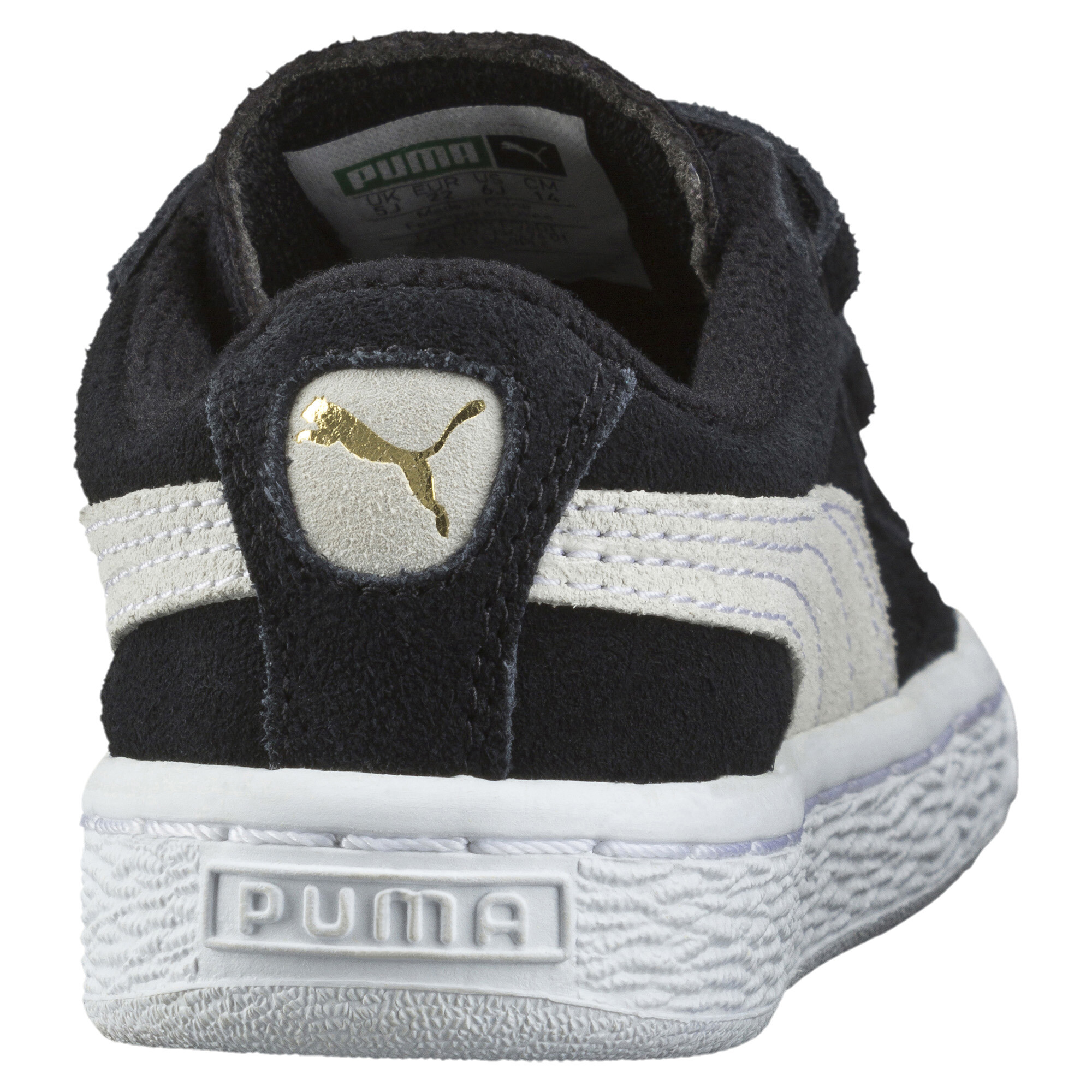 infant puma suede