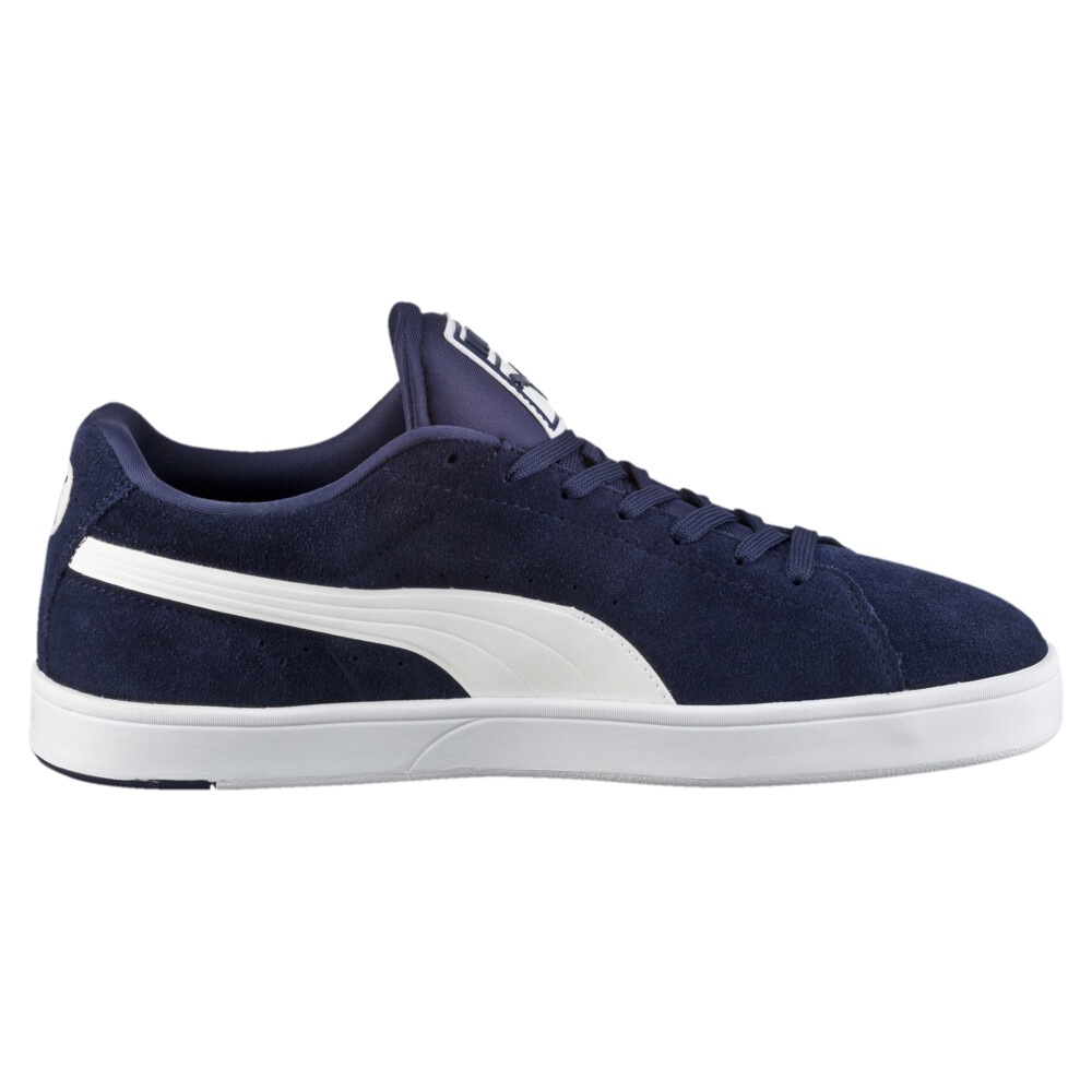 

PUMA - male - Кроссовки Suede S – peacoat-white-NEW GOLD –, Синий