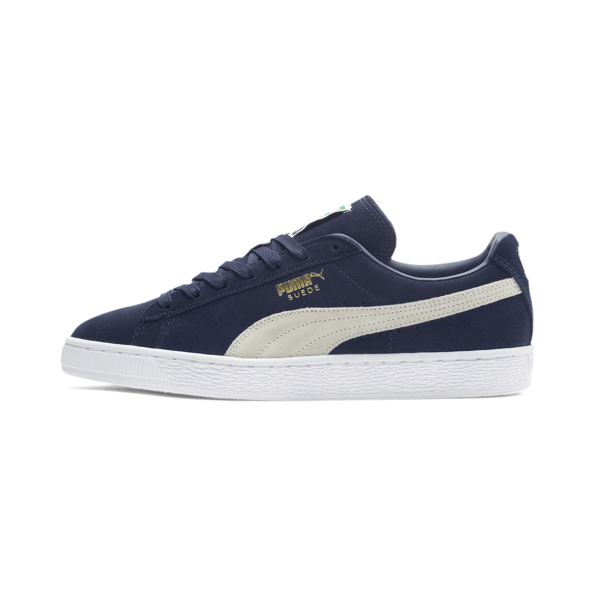tenis puma preto e bege