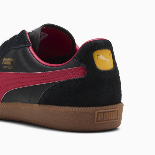 Tenis Super Liga Retro, PUMA Black-Club Red-Gum, large-MEX