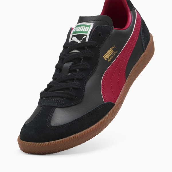 Tenis Super Liga Retro, PUMA Black-Club Red-Gum, large-MEX