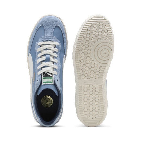 Super Liga Retro Trainers, Zen Blue-PUMA White-Warm White, large-ZAF