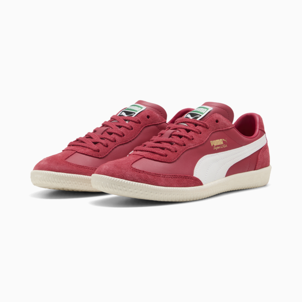 Super Liga Retro Trainers, Club Red-PUMA White-Warm White, large-ZAF