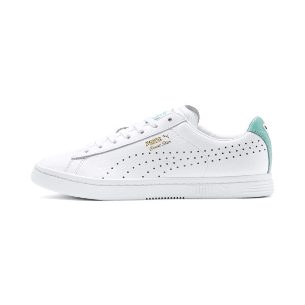 PUMA Court Star Men's Sneakers in White/Blue Turquoise - 357883_22