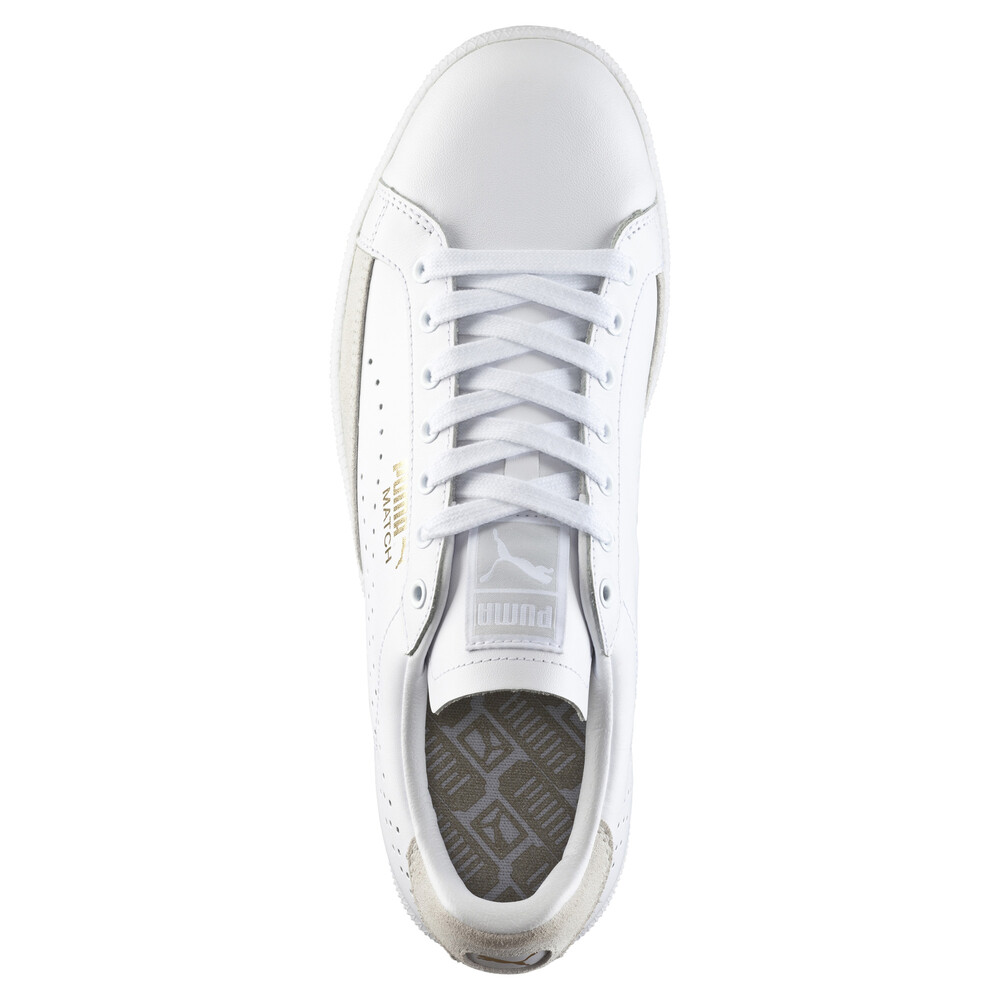 Акція на PUMA - male - Кроссовки Match 74 Trainers – white-white-gold foil – 38 від Puma - 4