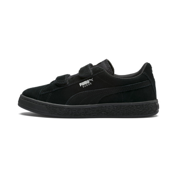 Suede Kids Trainers Zilverzwart Maat 28 Puma puma kopen in de aanbieding