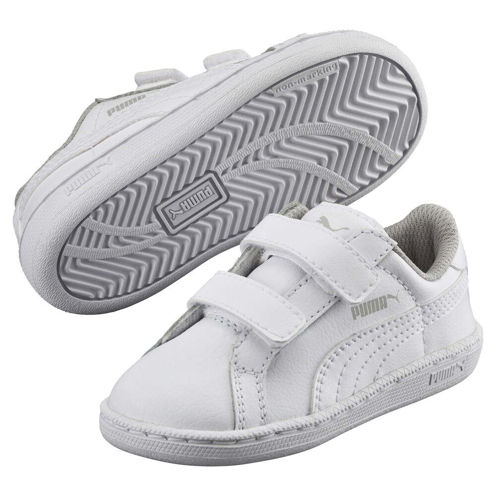 

PUMA - Детские кроссовки Smash Baby Trainers – white-white –, Белый