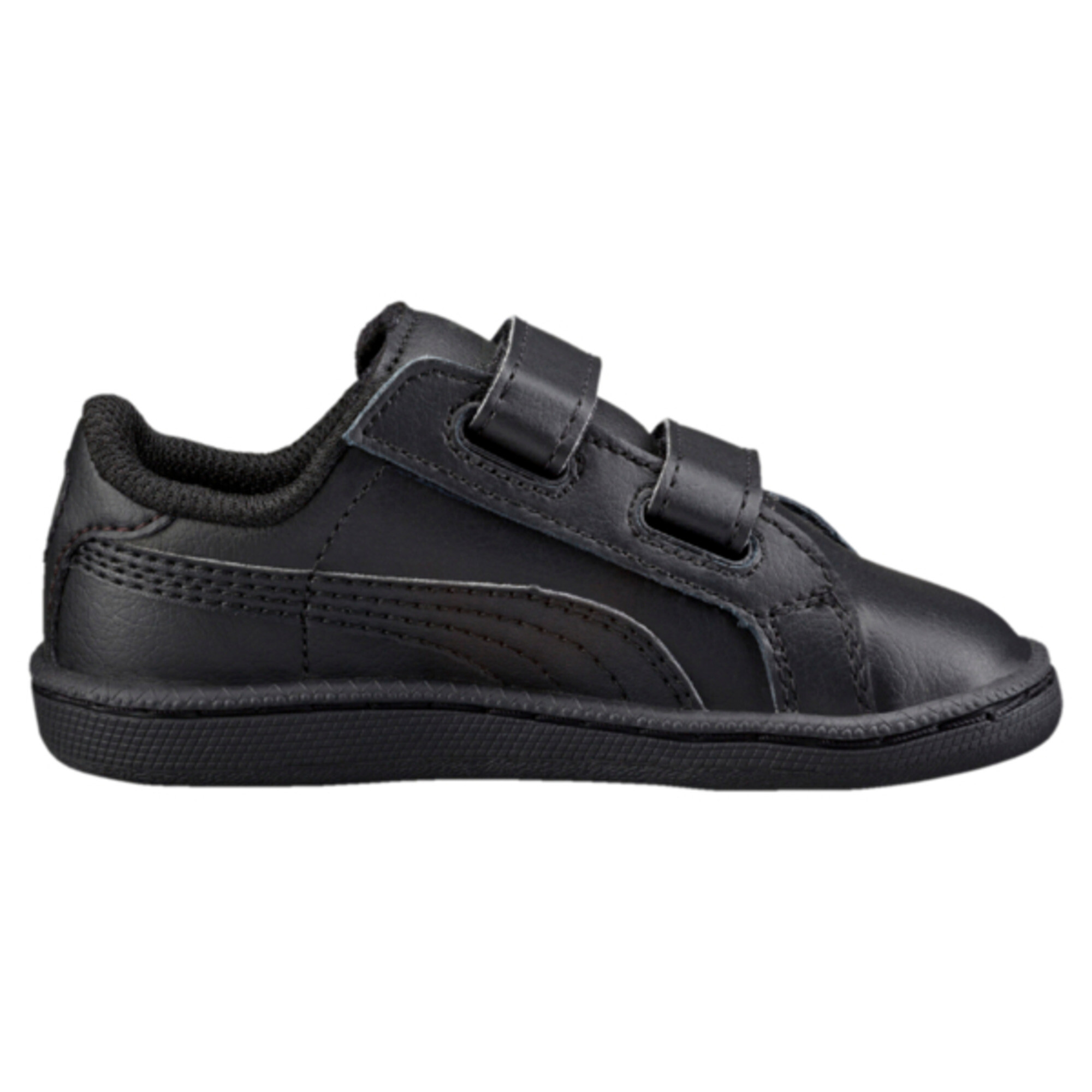 PUMA Smash Baby Trainers In Black, Size EU 21