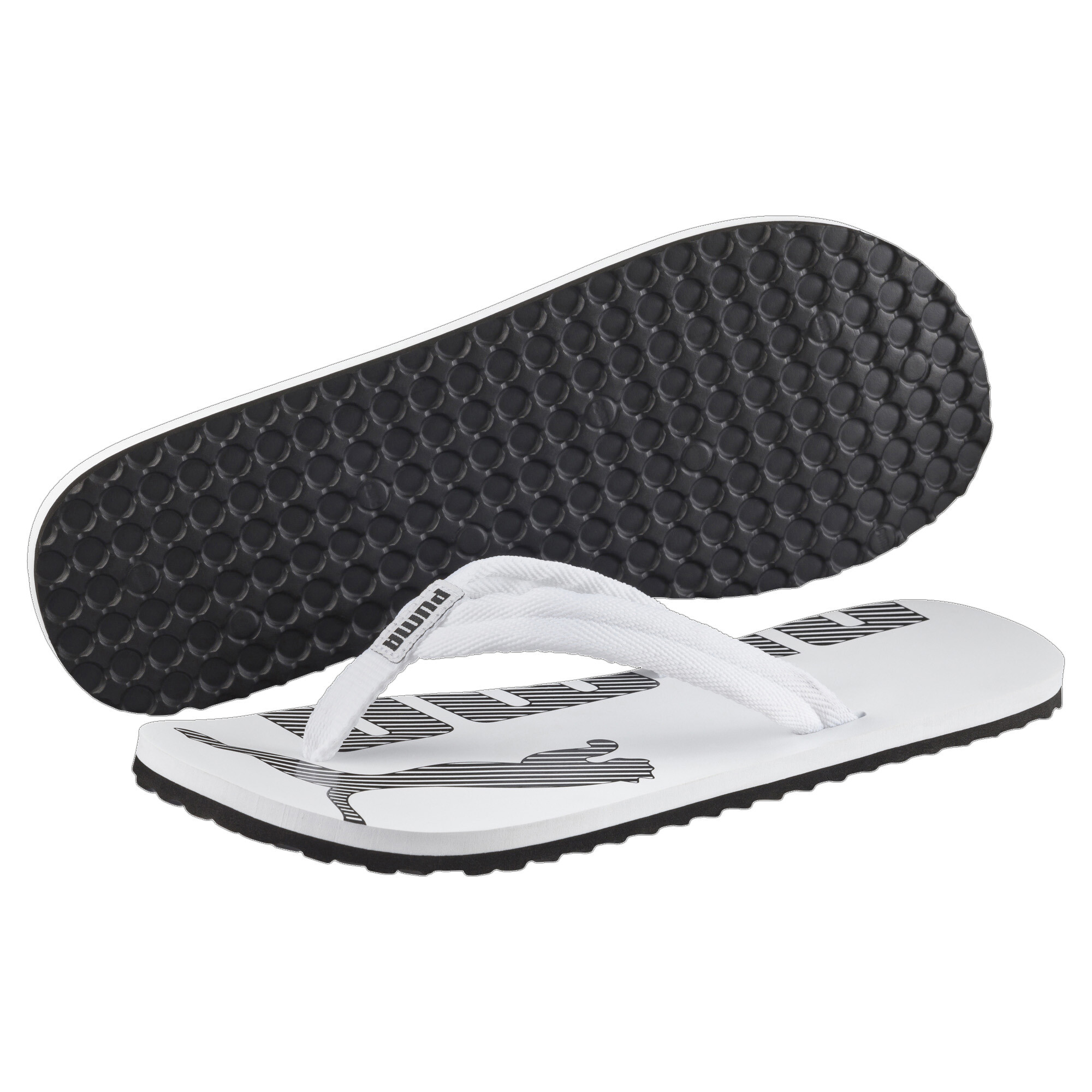 Men's PUMA Epic Flip V2 Sandals In White, Size EU 40.5