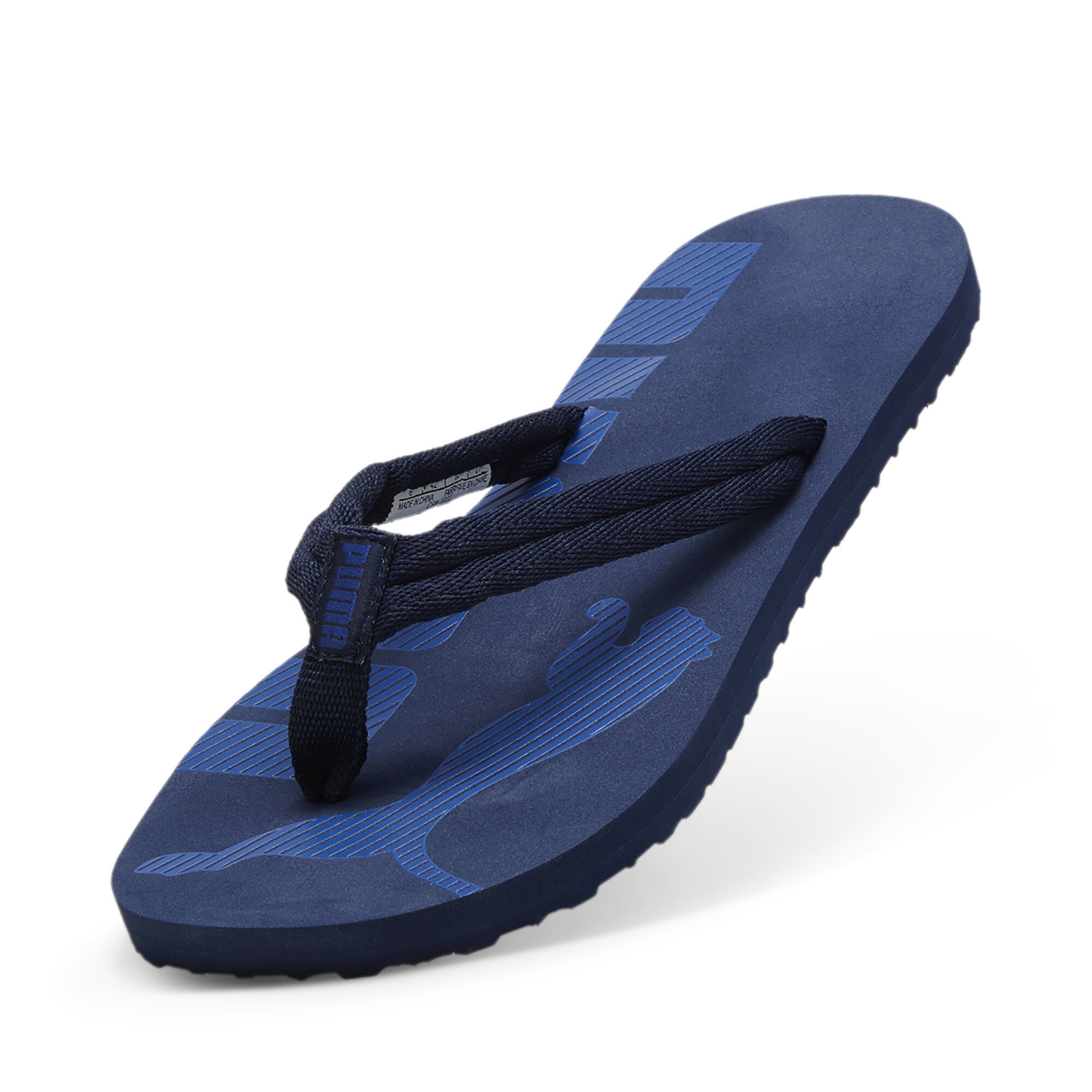 Men's PUMA Epic Flip V2 Sandals In Blue, Size EU 40.5