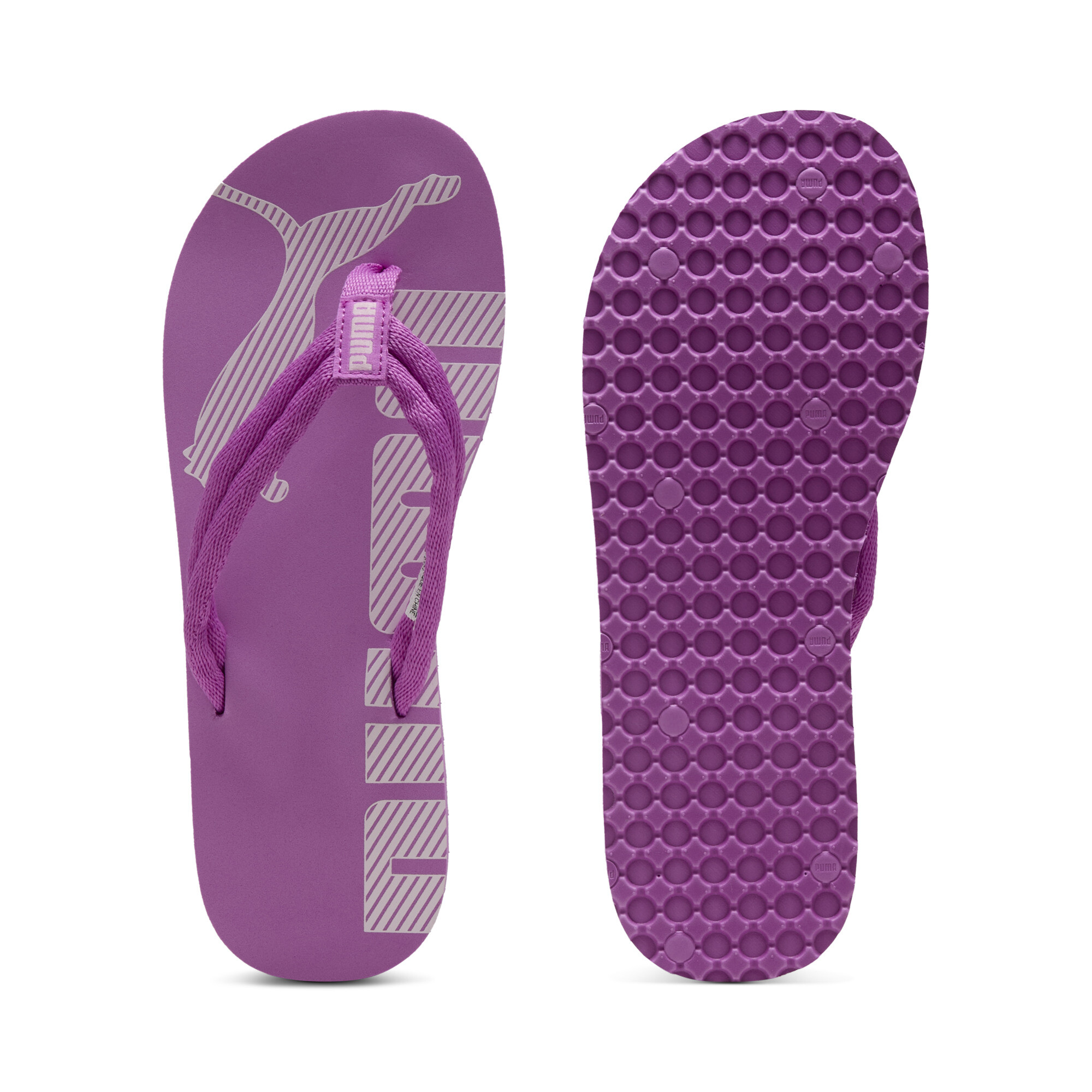 Puma Epic Flip v2 Sandalen | Mit Logo Print | Wild Berry/Rose Mauve | Größe: 35.5