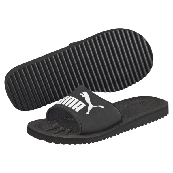 Sandalias Purecat, black-white, large-MEX
