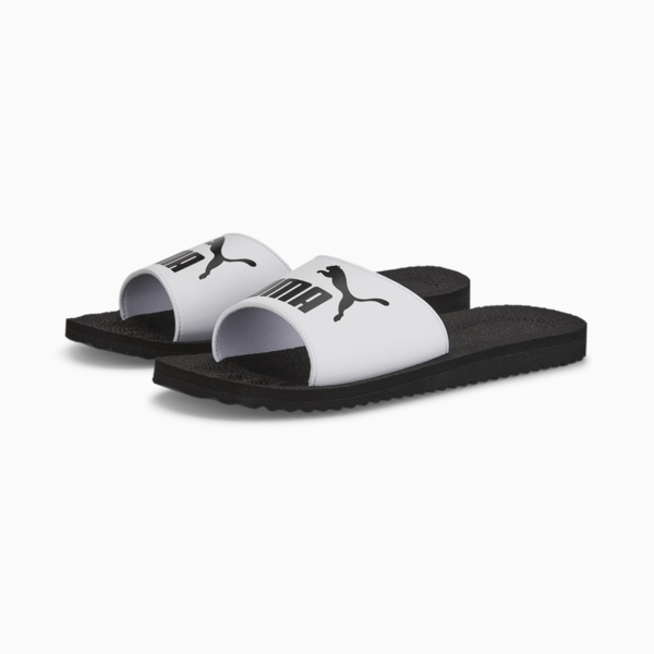 Purecat Sandals, Puma Black-Puma White, large-MEX