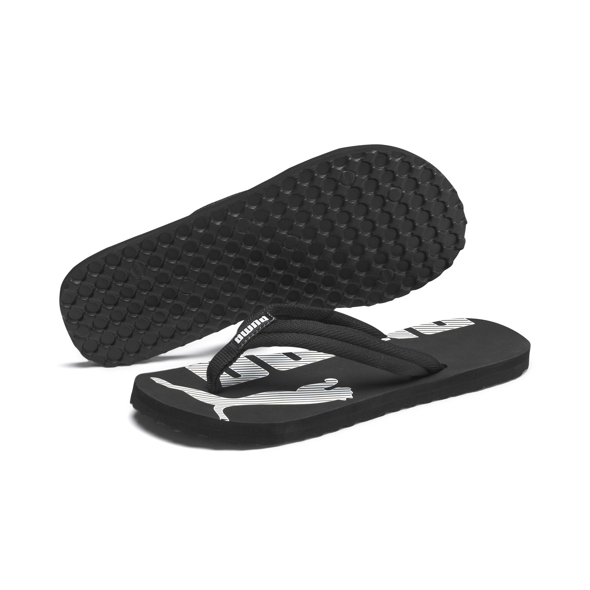 Puma Epic Flip V2 Kids' Sandals, Black, Size 37, Shoes