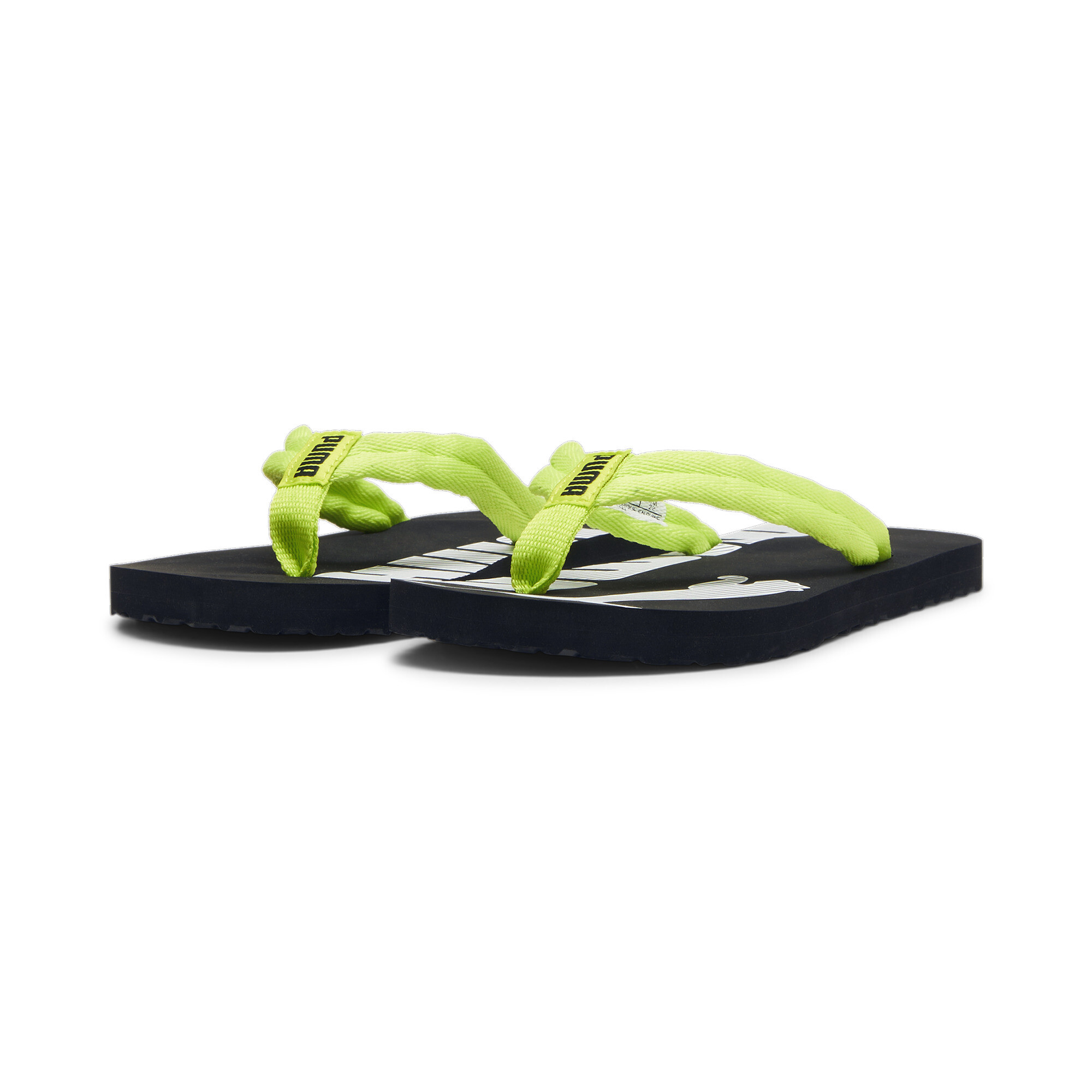 Puma Epic Flip V2 Kids' Sandals, Green, Size 35.5, Shoes