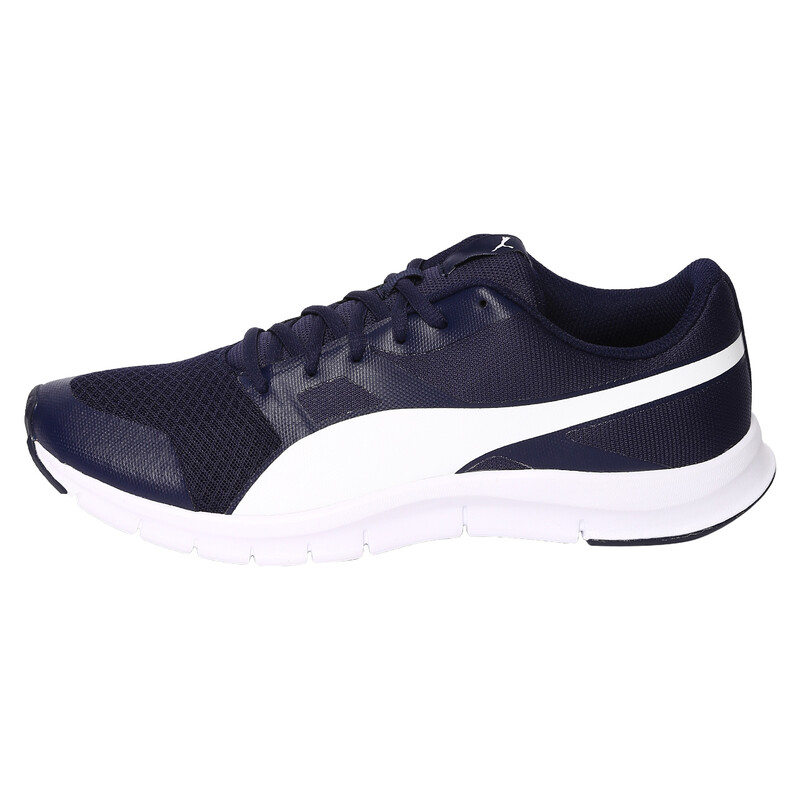 

PUMA Flexracer Unisex Sneakers, White/purple