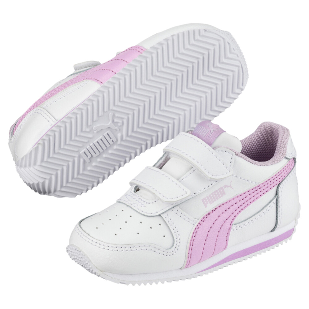 

PUMA - Детские кроссовки Fieldsprint L V PS – Puma Wh-Orchid-Winsome Orc –, Белый