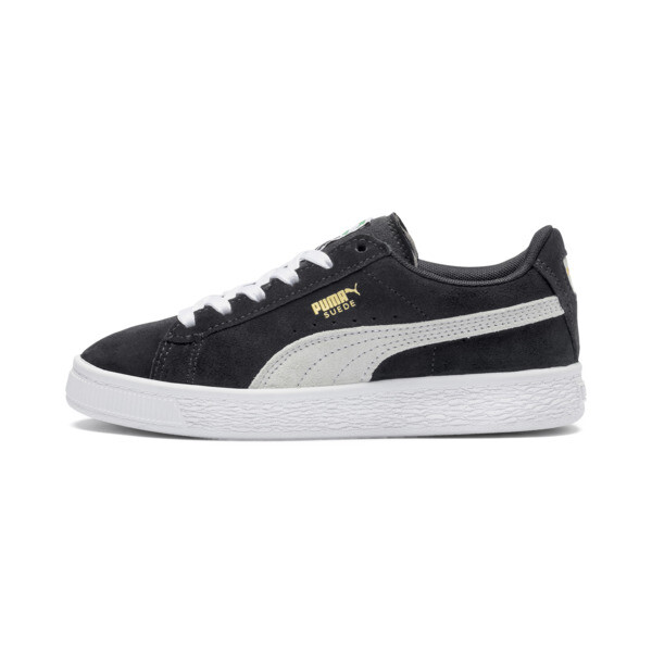 puma basket platform bambino rosso