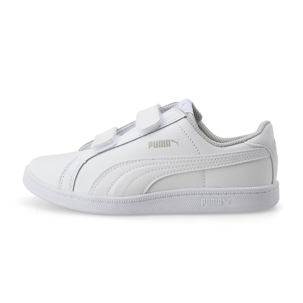 puma smash leather white