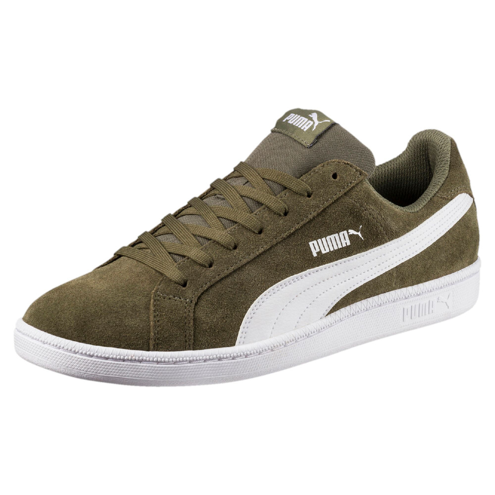 PUMA Smash Suede Men's Trainers | Green - PUMA