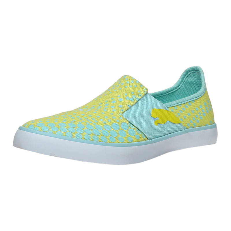 

Women's PUMA NU Ballet Sneakers, Black/blue/yellow