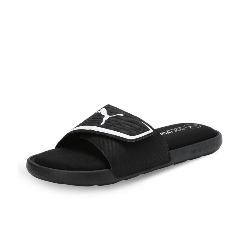 

PUMA Starcat SoftFoam Unisex Slides, White/black