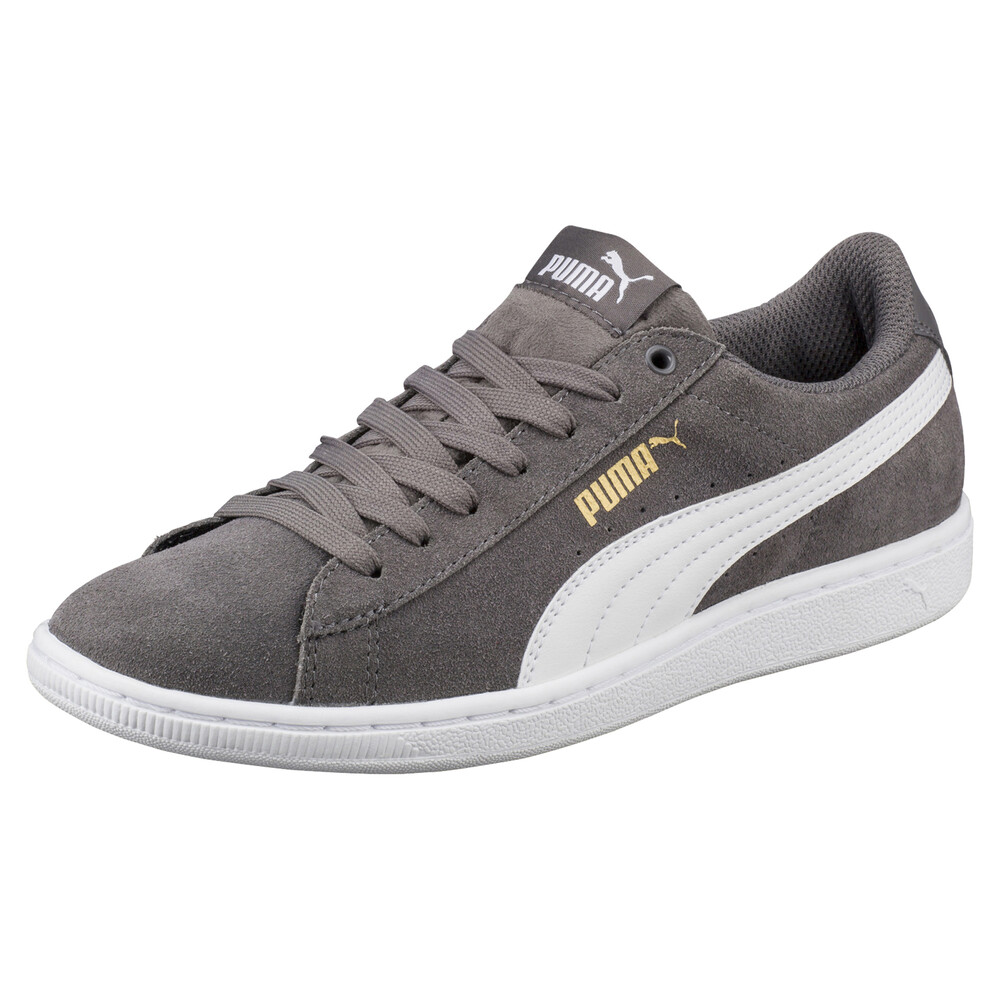 zapatillas puma gris mujer