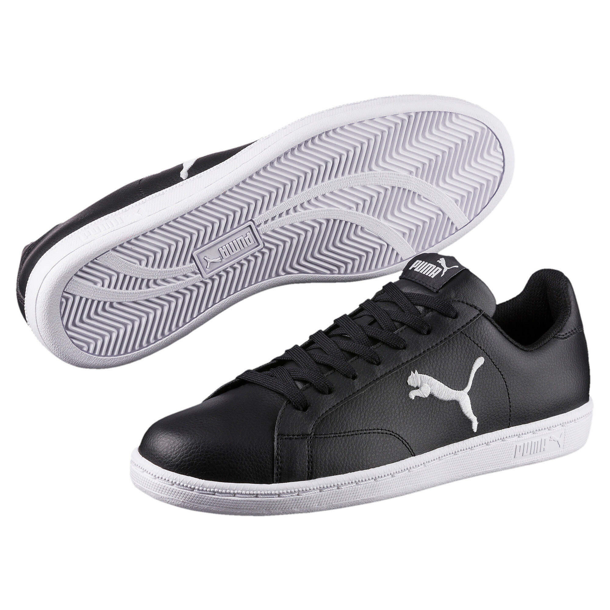 【プーマ公式通販】 プーマ スマッシュ キャット L スニーカー ユニセックス Puma Black-Gray Violet ｜PUMA.com