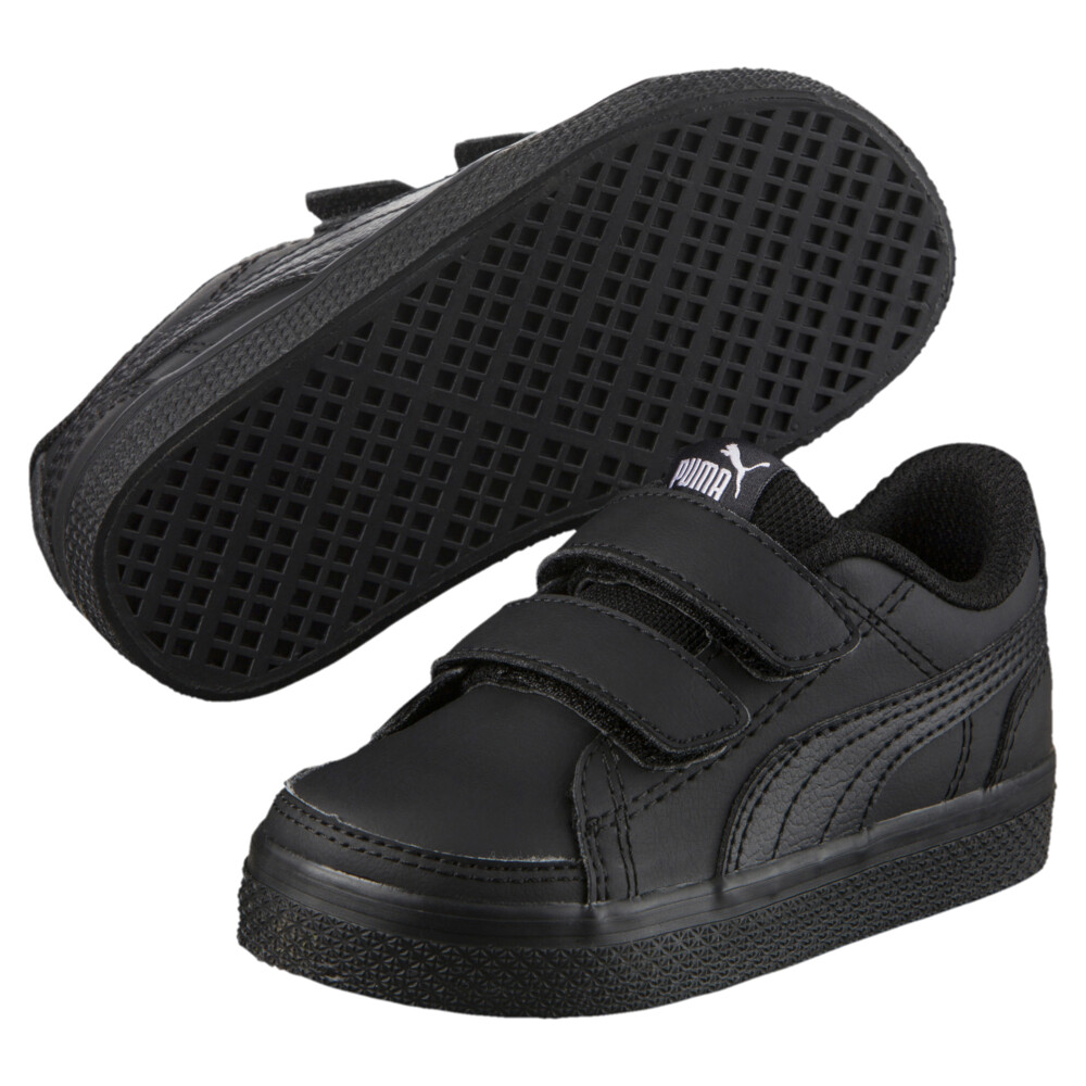 

PUMA - Детские кроссовки Court Point Vulc v2 V Inf – Puma Black-Puma Black –, Черный